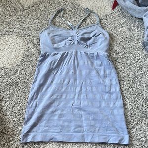 Lululemon blue tank top